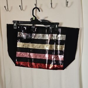 Victoria's Secret Multicolor Sequin Tote